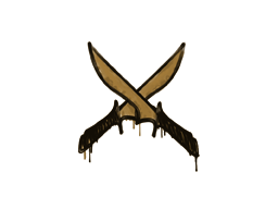 Sealed Graffiti | X-Knives (Desert Amber)