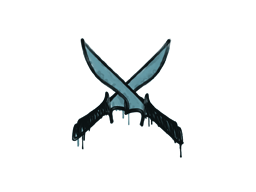 Sealed Graffiti | X-Knives (Wire Blue)