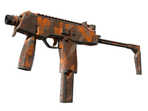 Souvenir MP9 | Orange Peel (Well-Worn)