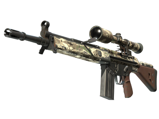 Souvenir G3SG1 | VariCamo (Well-Worn)