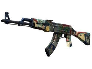 StatTrak™ AK-47 | Leet Museo (Battle-Scarred)