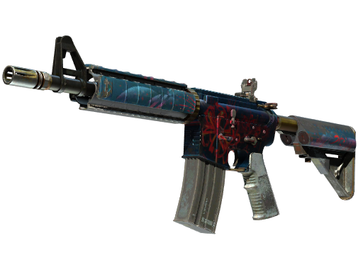 M4A4 | Spider Lily (Battle-Scarred)