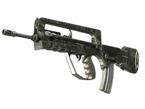 FAMAS | Faulty Wiring (Battle-Scarred)