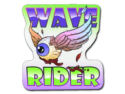 Buy Sticker | Toxic Wave Rider – price from $0.29 - Buy skins on Skin.Land