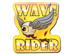 Buy Sticker | Fools Gold Wave Rider – price from $0.32 - Buy skins on ...