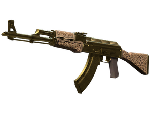 AK-47 | Gold Arabesque (Well-Worn)