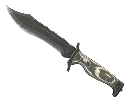 ★ StatTrak™ Bowie Knife | Black Laminate (Well-Worn)