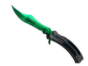 ★ Butterfly Knife | Gamma Doppler Emerald (Minimal Wear)