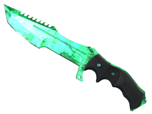 ★ StatTrak™ Huntsman Knife | Gamma Doppler Emerald (Factory New)