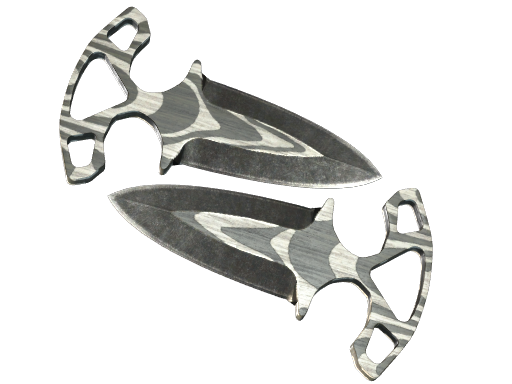 ★ StatTrak™ Shadow Daggers | Black Laminate (Field-Tested)