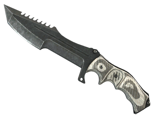 ★ StatTrak™ Huntsman Knife | Black Laminate (Field-Tested)