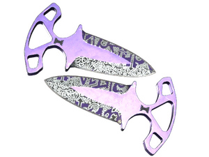 ★ StatTrak™ Shadow Daggers | Freehand (Well-Worn)