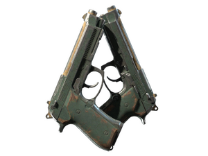 Souvenir Dual Berettas | Contractor (Battle-Scarred)