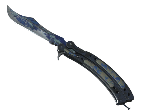 ★ StatTrak™ Butterfly Knife | Bright Water (Battle-Scarred)
