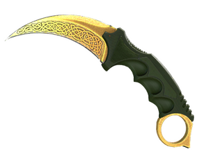 ★ StatTrak™ Karambit | Lore (Minimal Wear)