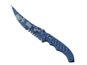 ★ StatTrak™ Flip Knife | Bright Water (Minimal Wear)