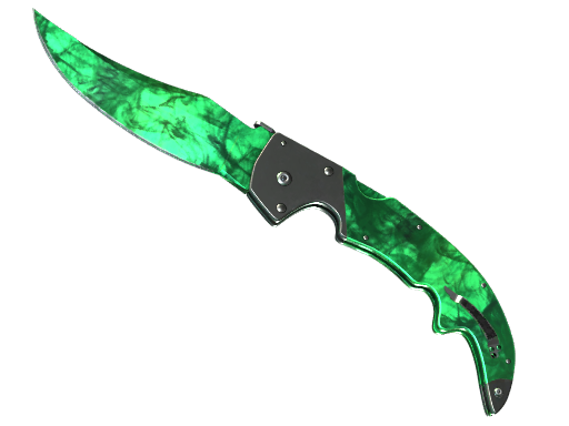 ★ Falchion Knife | Gamma Doppler Emerald (Minimal Wear)