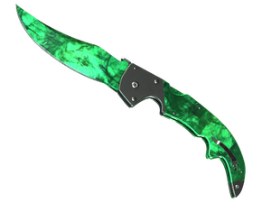 ★ Falchion Knife | Gamma Doppler Emerald (Minimal Wear)