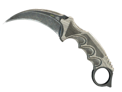 ★ Karambit | Black Laminate (Well-Worn)