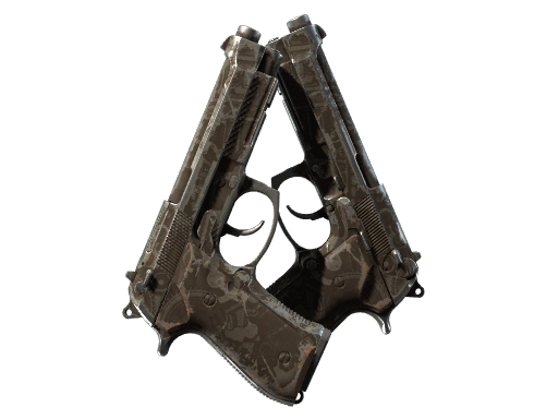 Souvenir Dual Berettas | Oil Change (Field-Tested)