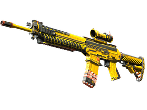 Souvenir SG 553 | Hazard Pay (Minimal Wear)