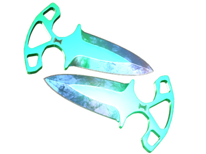 ★ StatTrak™ Shadow Daggers | Gamma Doppler Phase 1 (Minimal Wear)