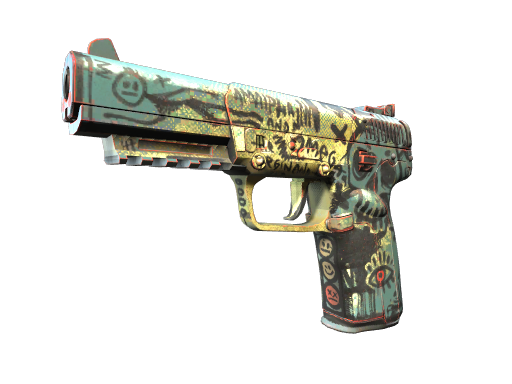 StatTrak™ Five-SeveN | Scrawl (Factory New)