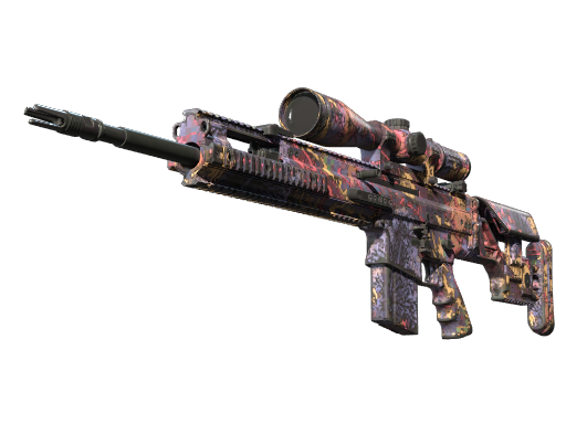 StatTrak™ SCAR-20 | Poultrygeist (Field-Tested)