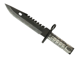 ★ StatTrak™ M9 Bayonet | Black Laminate (Battle-Scarred)