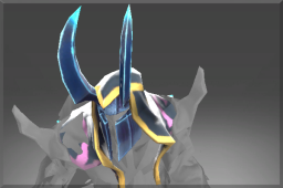 Inscribed Horned Helm of the Frozen Apostle