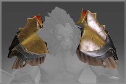 Inscribed Lineage Pauldron of the Ram's Head