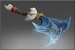 Inscribed Frost Touched Cleaver