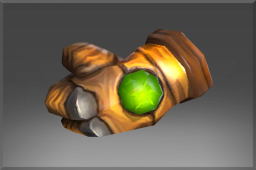 Inscribed Emerald Frenzy Glove