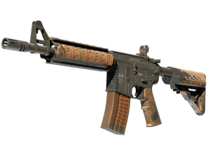 M4A4 | Poly Mag (Battle-Scarred)