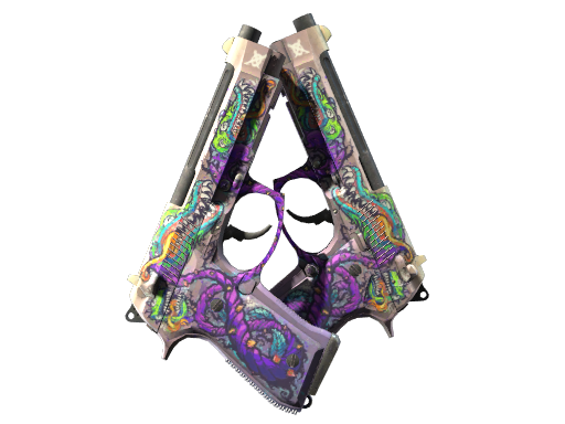 StatTrak™ Dual Berettas | Flora Carnivora (Factory New)