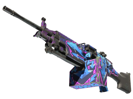 StatTrak™ M249 | Downtown (Field-Tested)