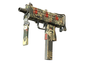 StatTrak™ MAC-10 | Monkeyflage (Well-Worn)