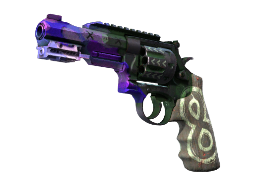 StatTrak™ R8 Revolver | Crazy 8 (Battle-Scarred)