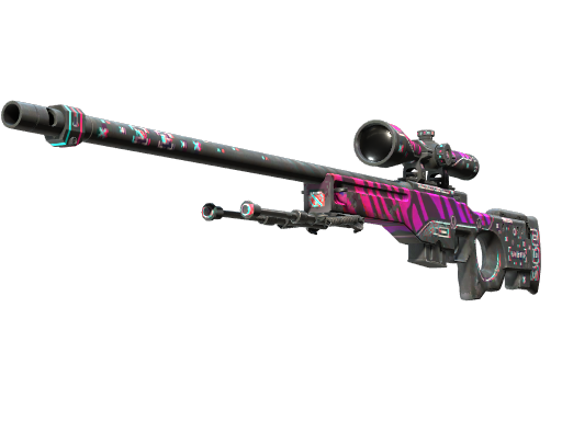 StatTrak™ AWP | Chromatic Aberration (Well-Worn)
