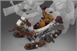 Inscribed Cart of the Powderkeg Patrol