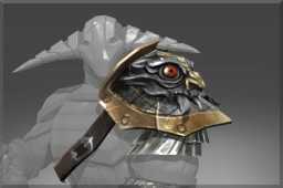 Inscribed Pauldron of The Iron Drakken