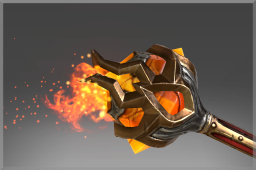 Inscribed Burning scepter of the Antipodeans