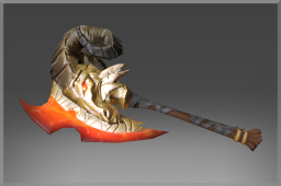 Autographed Lineage Ram's Head Blade