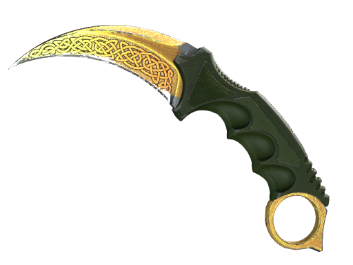 ★ StatTrak™ Karambit | Lore (Well-Worn)