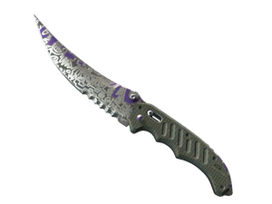 ★ StatTrak™ Flip Knife | Freehand (Well-Worn)