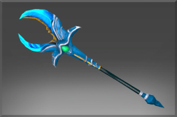 Frozen Cloud Forged Great Staff