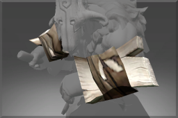 Inscribed Bone Bracer of the Brave