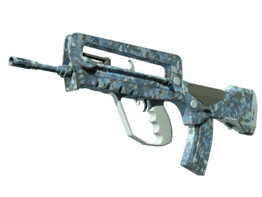 Souvenir FAMAS | Cyanospatter (Factory New)