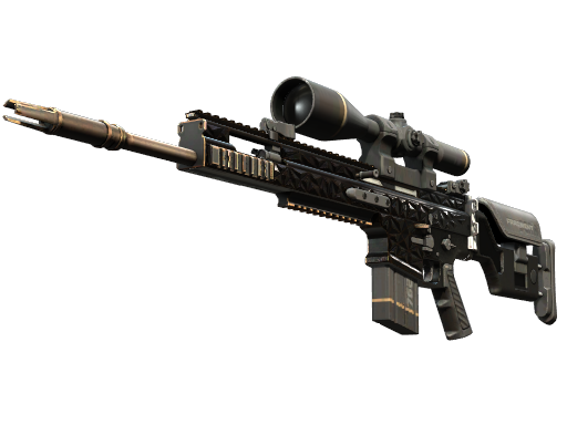 StatTrak™ SCAR-20 | Fragments (Well-Worn)