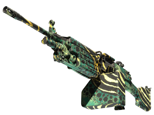 M249 | Emerald Poison Dart (Minimal Wear)
